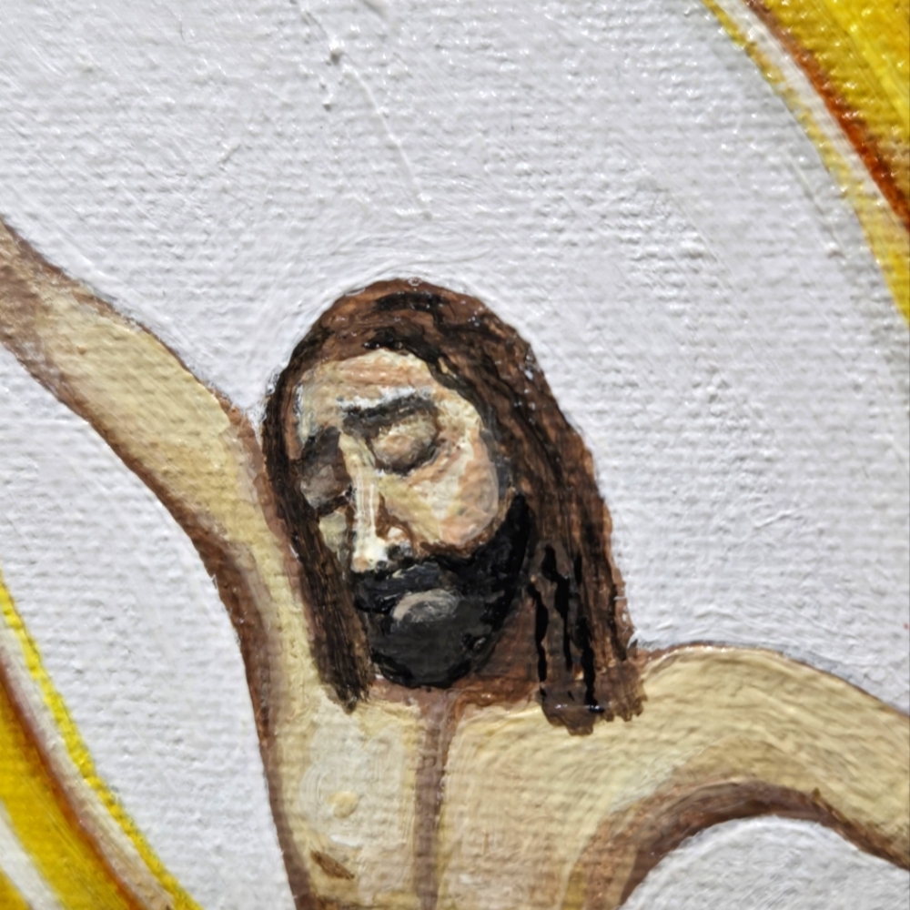 Religious Eucharist Canvas Art "Real Presence"